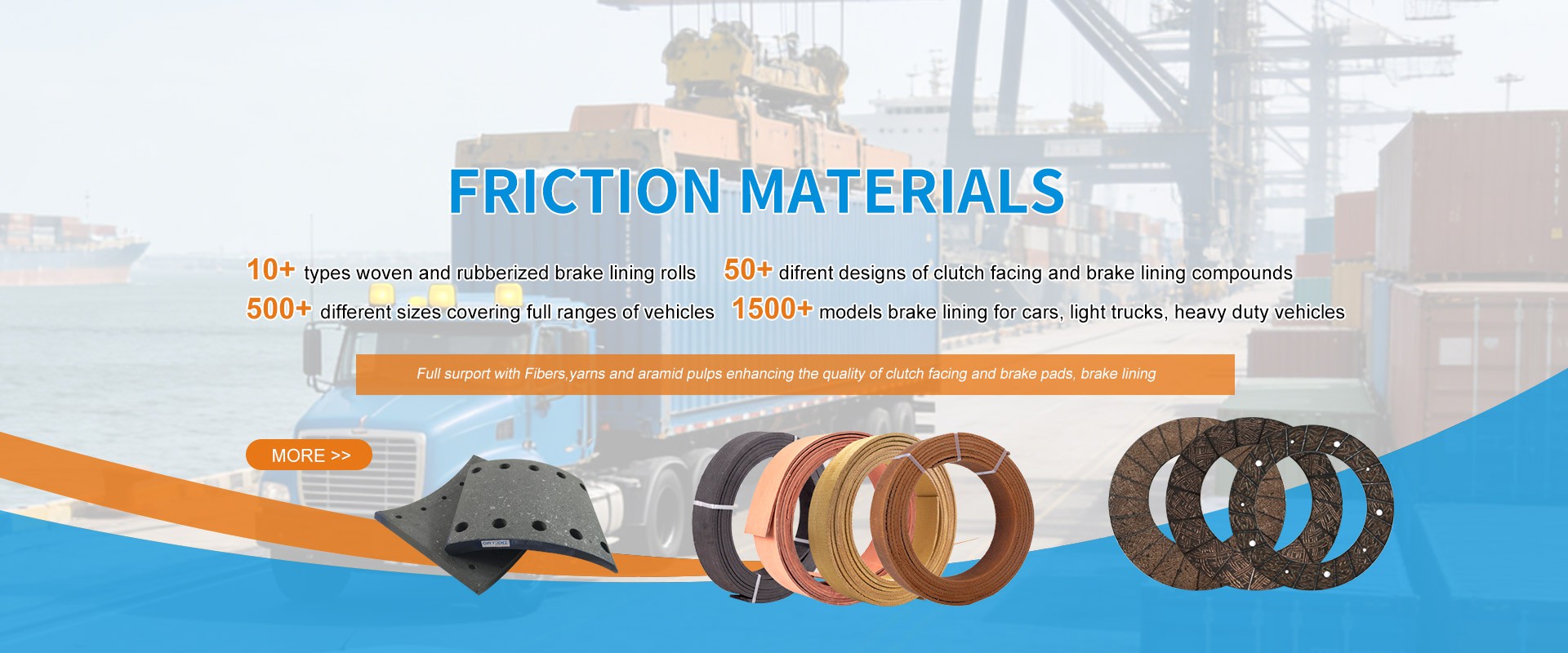 Friction Materials Manufacturer